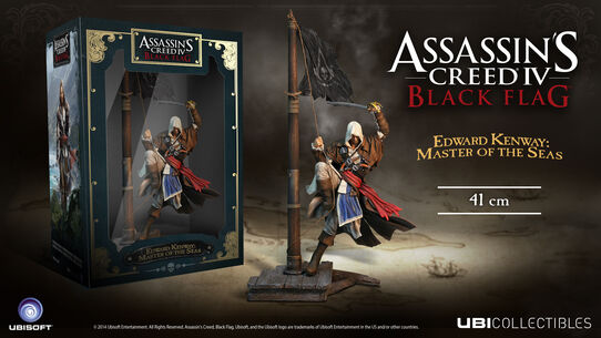 Authentic Official Ubisoft Assassin/'s Creed Black Flag Captain Edward Figures